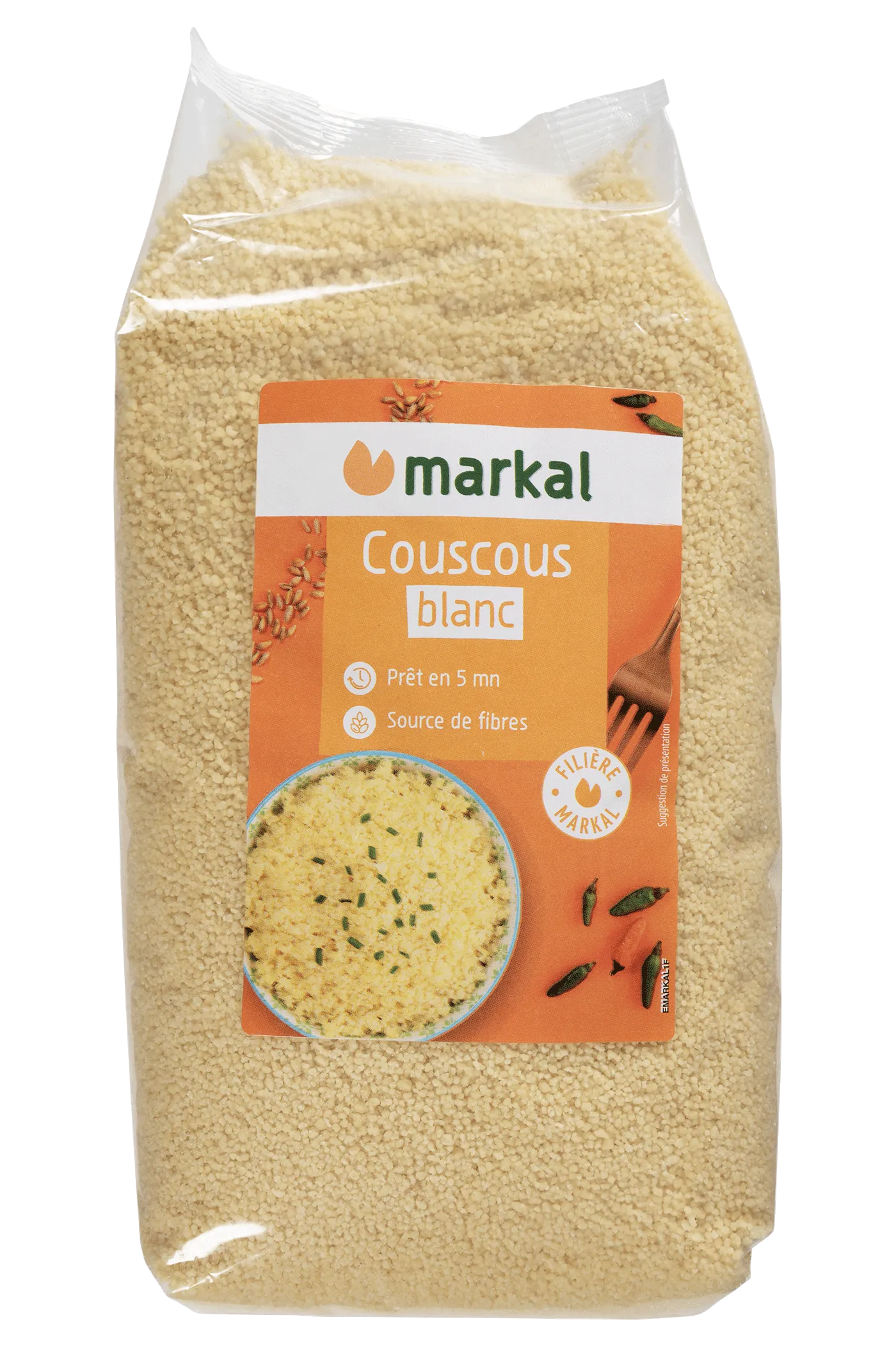 Markal Couscous Wit Bio (1000 gr)