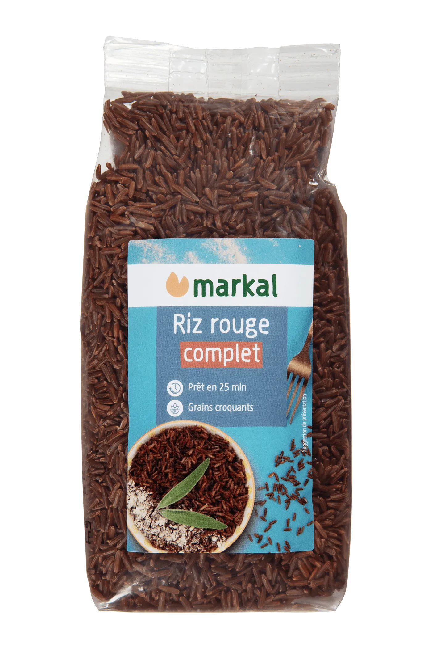 Markal Rijst Rood Volkoren Bio (500 gr)