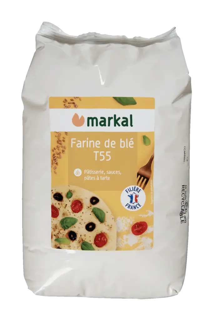 Markal Tarwebloem Wit Patentbloem T55 Bio (1000 gr)