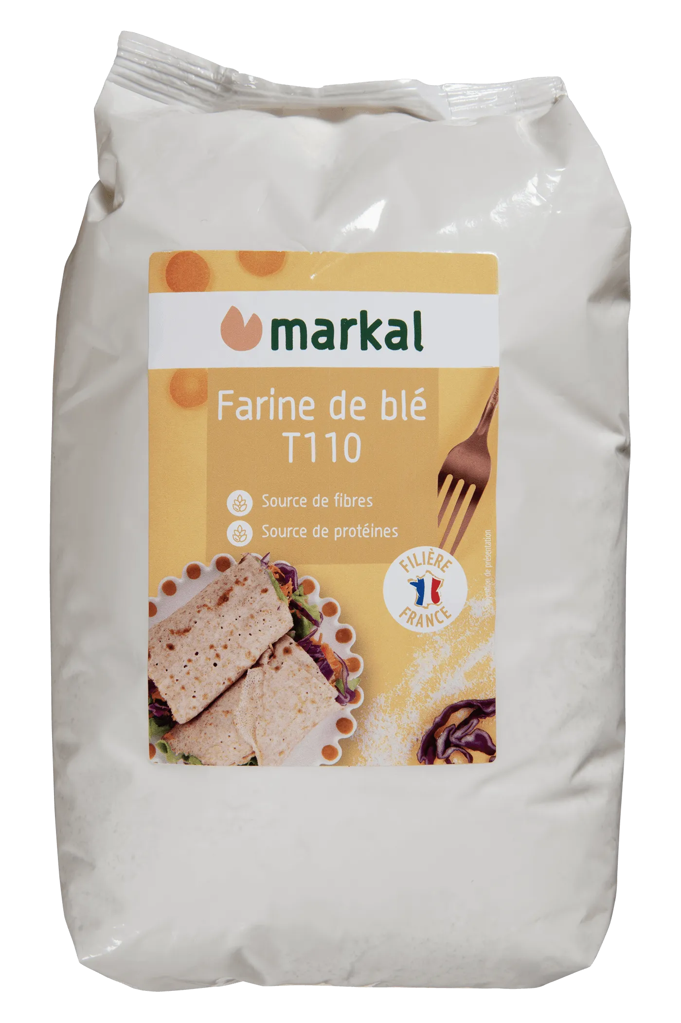 Markal Tarwebloem Grijs T110 Bio (1000 gr)