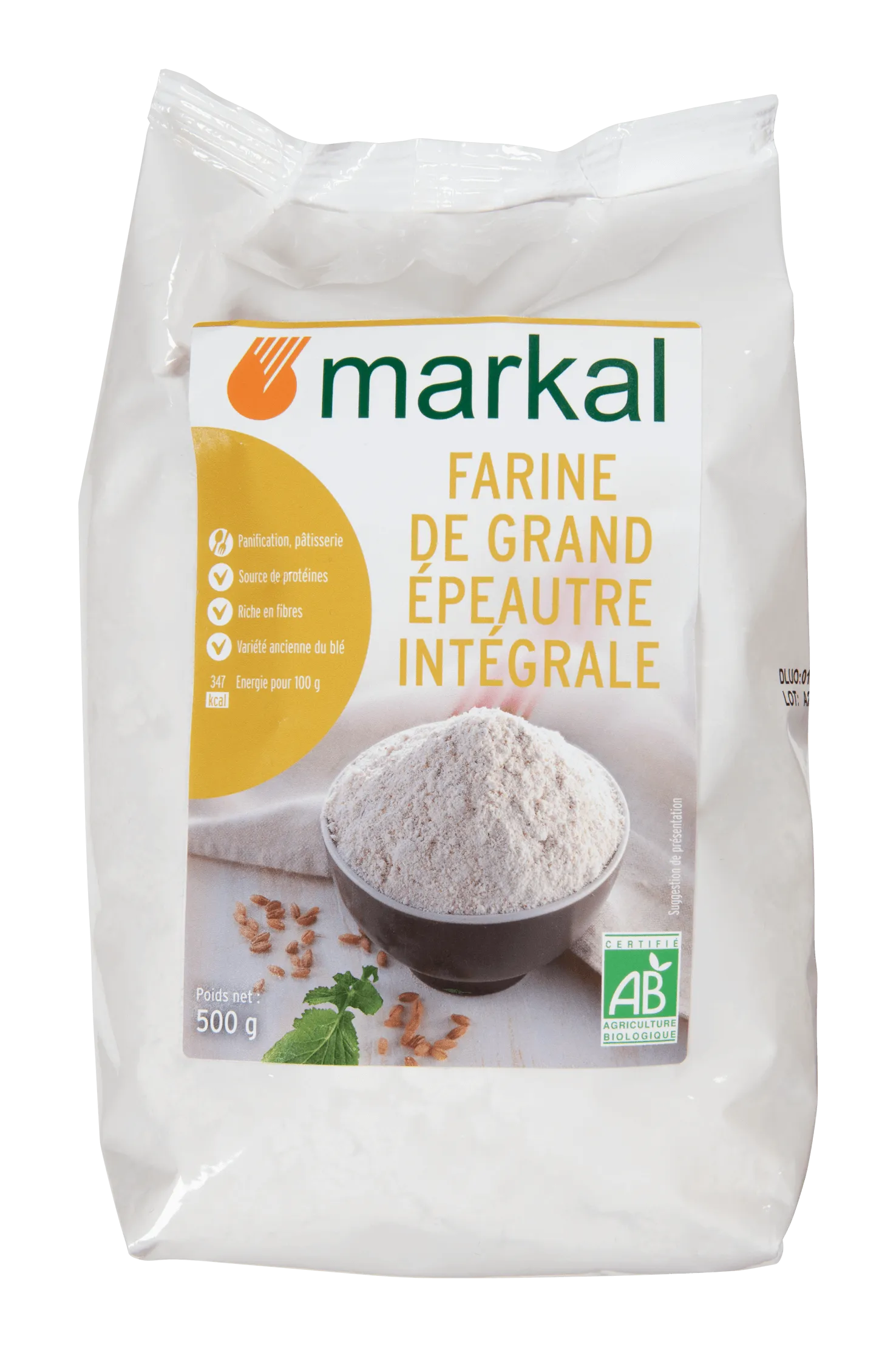 Markal Speltmeel T150 Bio (500 gr)