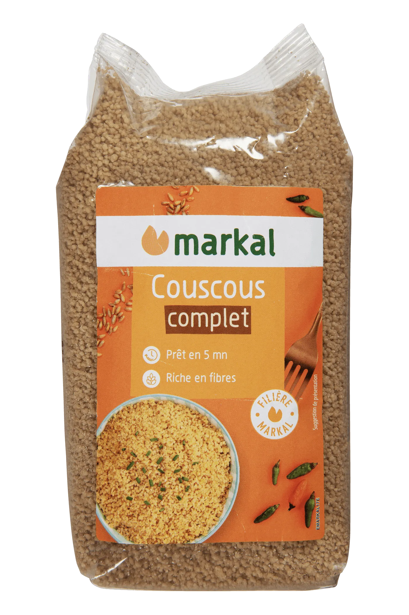 Markal Couscous Volkoren Bio (500 gr)