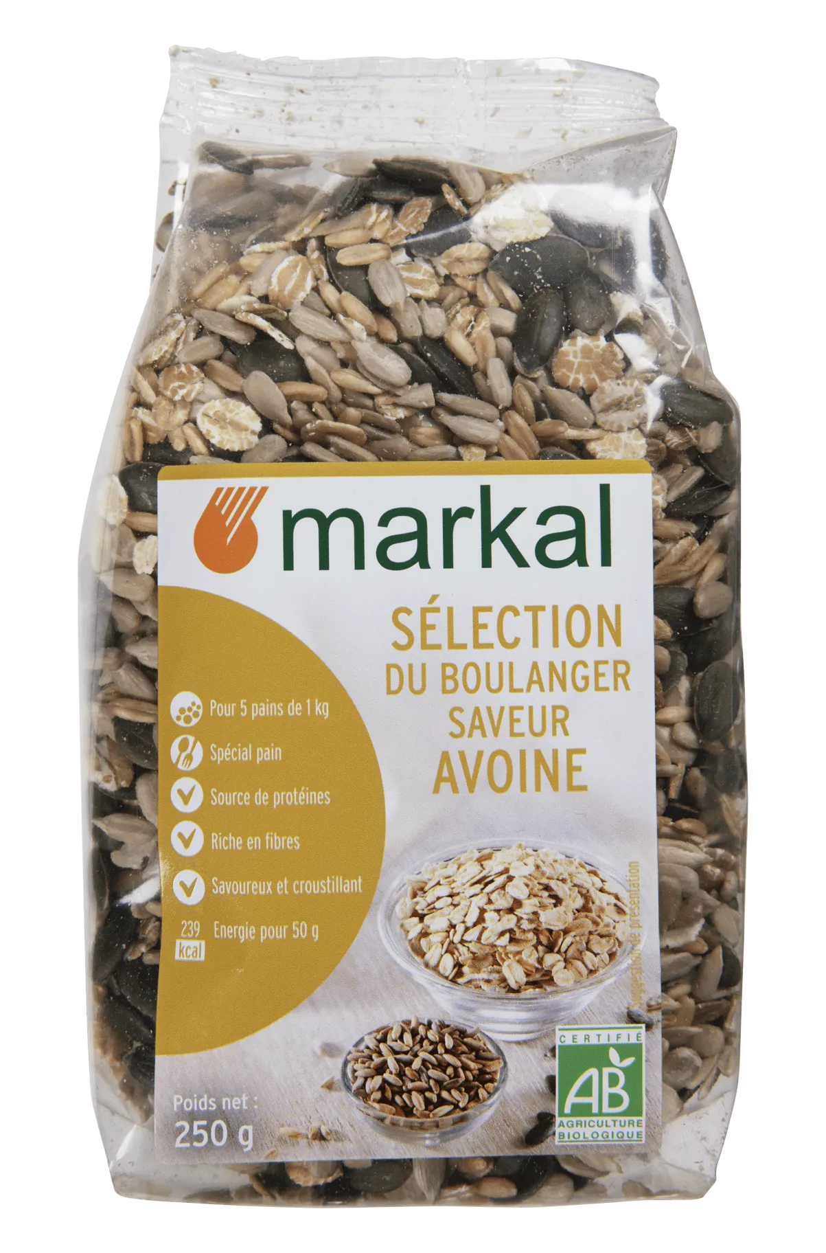 Markal Haverzaad Broodmix (250 gr)