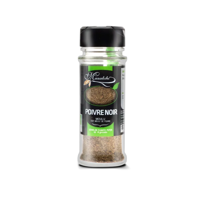 Masalchi Peperpoeder Zwart Bio (40 gr)
