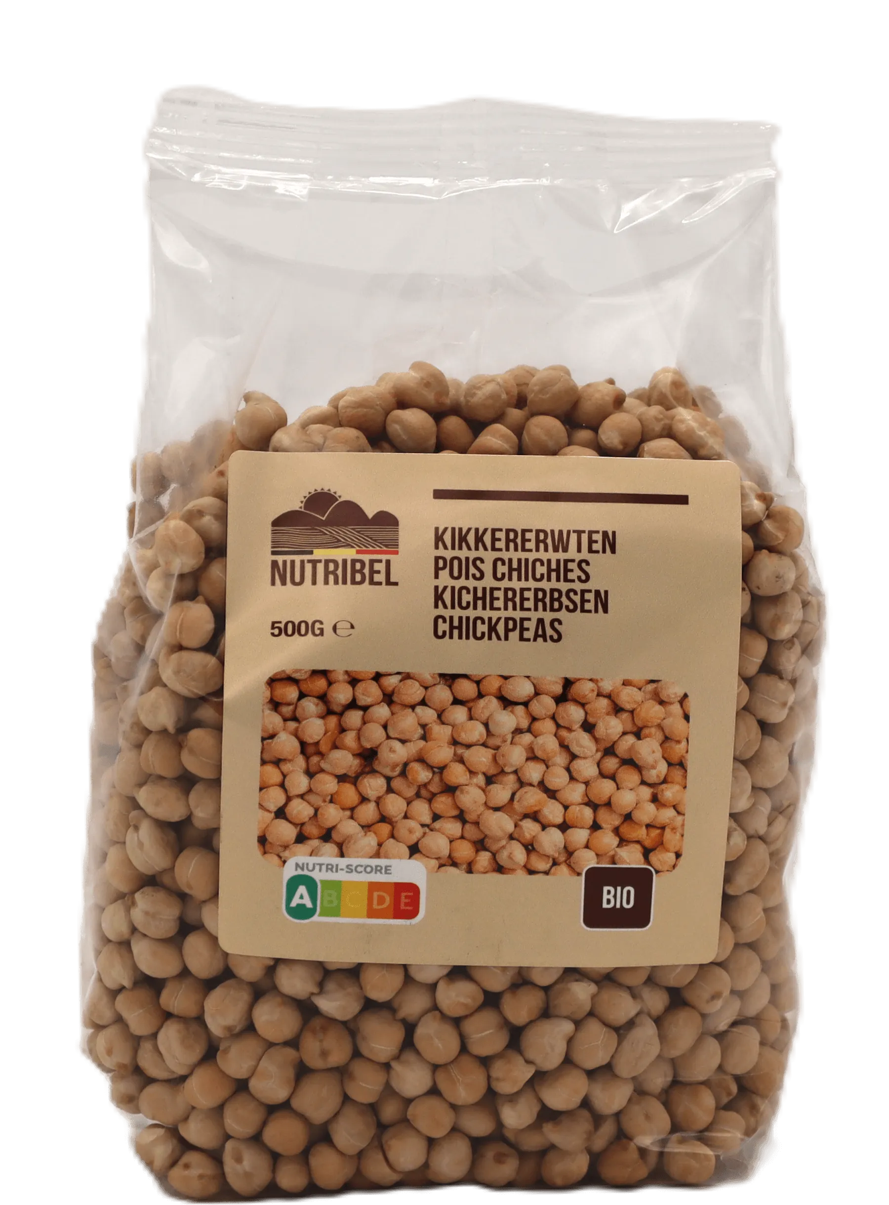 Nutribel Kikkererwten Bio (500 gr)