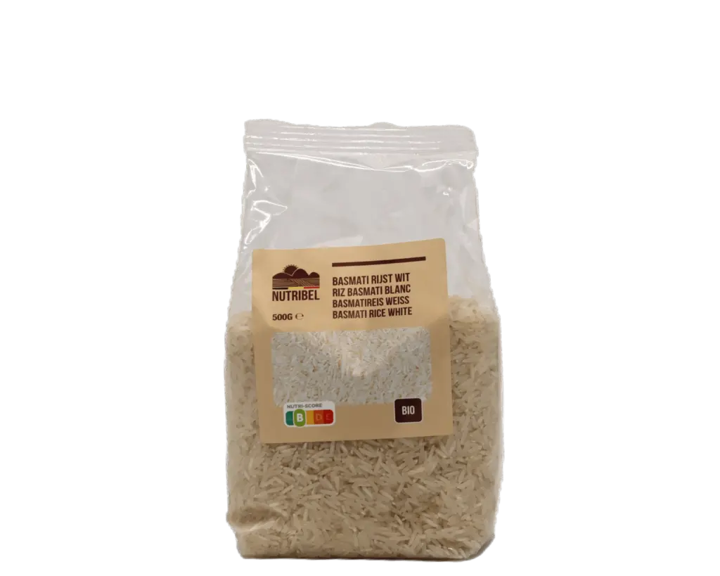 Nutribel Basmati Rijst Wit Bio (500 gr)