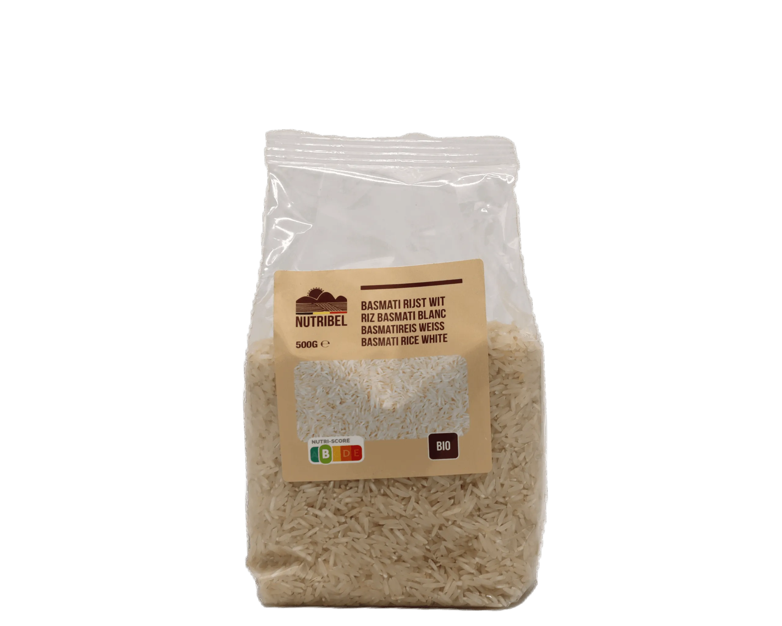 Nutribel Basmati Rijst Wit Bio (500 gr)