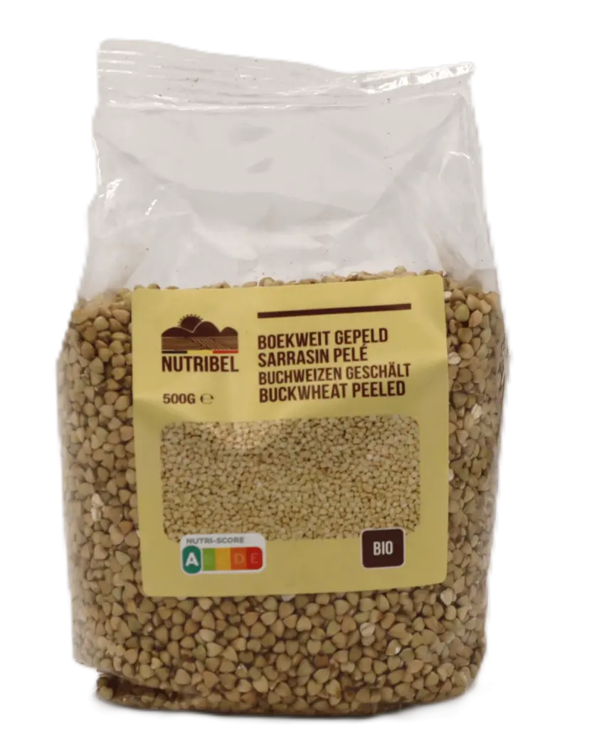 Nutribel Boekweit Gepeld Bio (500 gr)