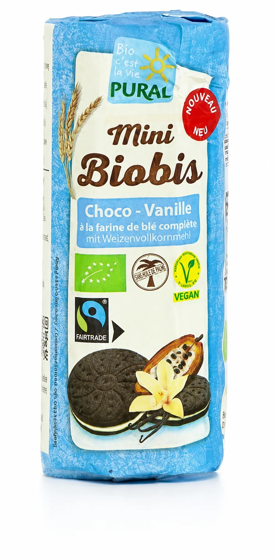 Pural Biobis Mini Choco Vanille Bio (85 gr)