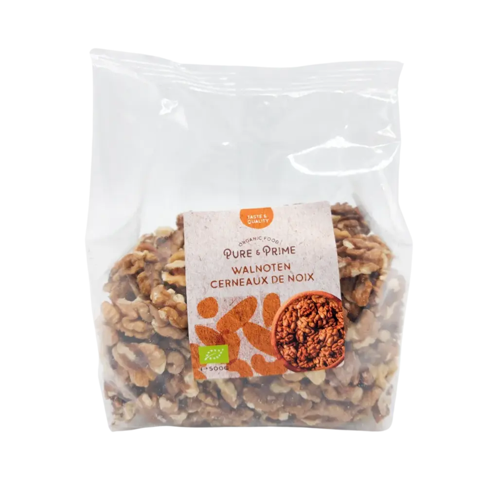 Pure & Prime Walnoten Bio (500 gr)