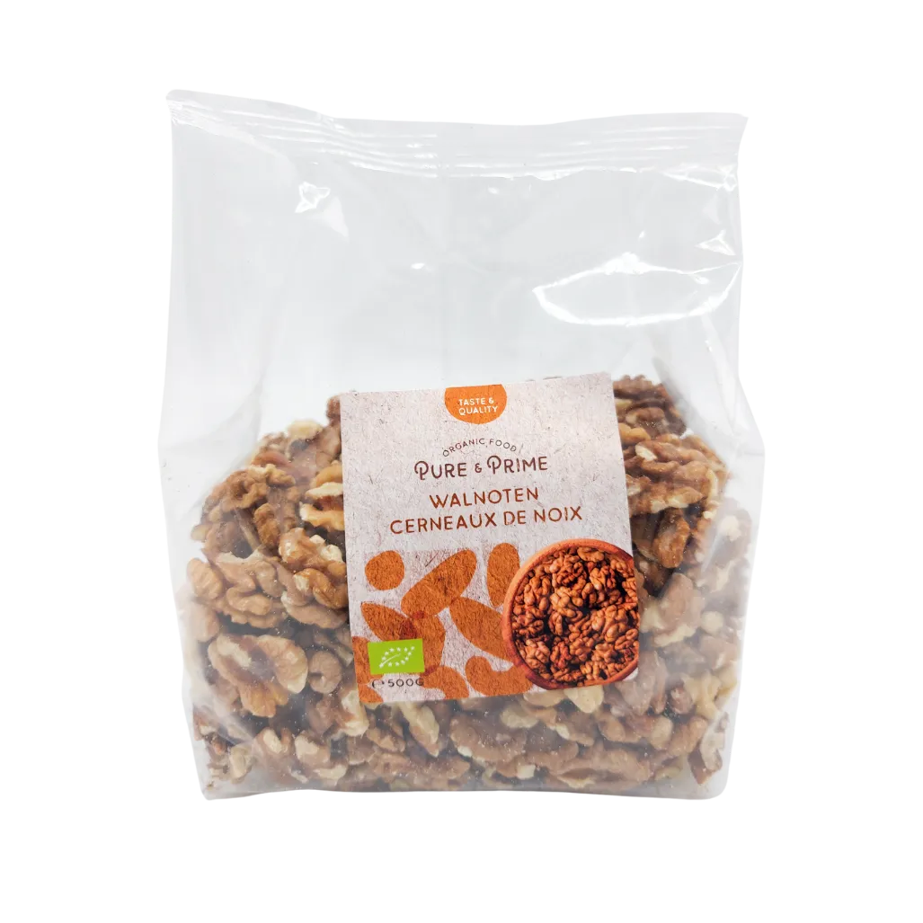 Pure & Prime Walnoten Bio (500 gr)