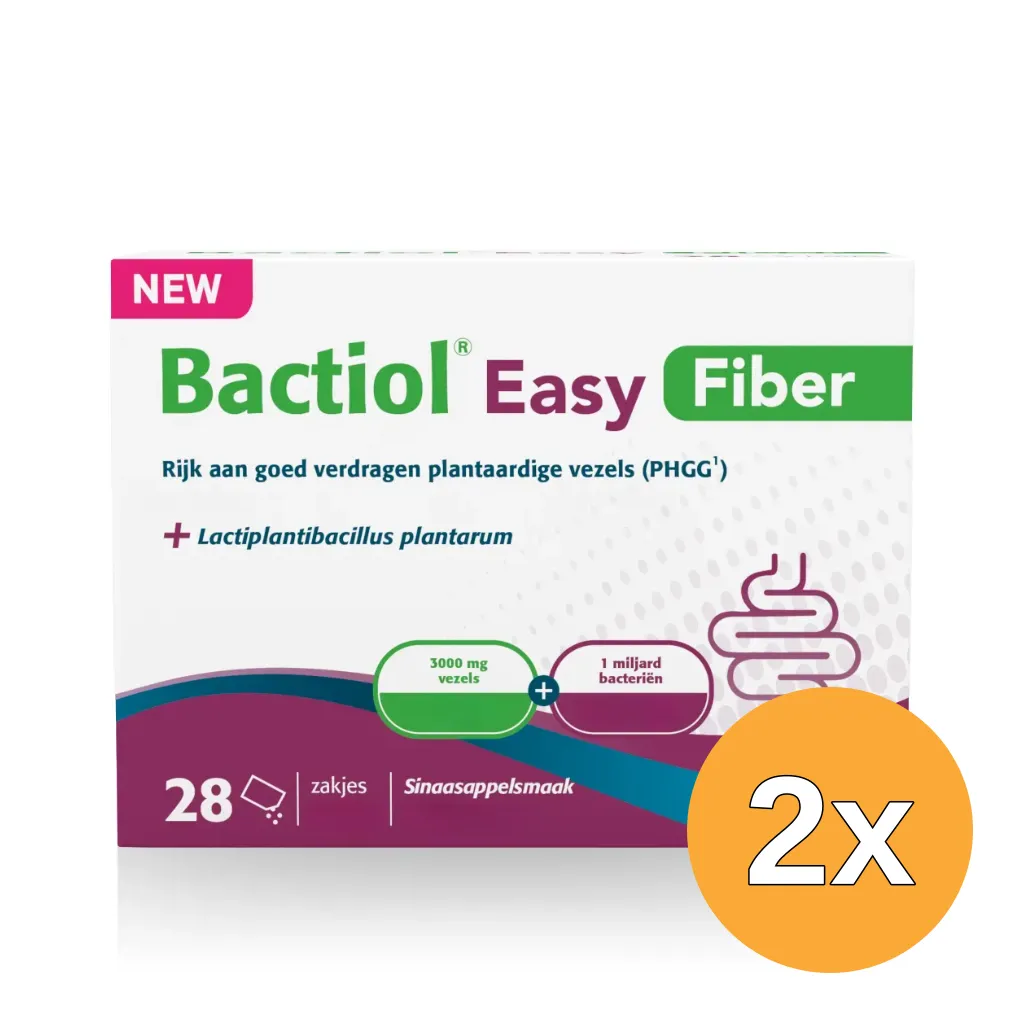 2x Metagenics Bactiol® Easy Fiber 28Z (28 zakjes)