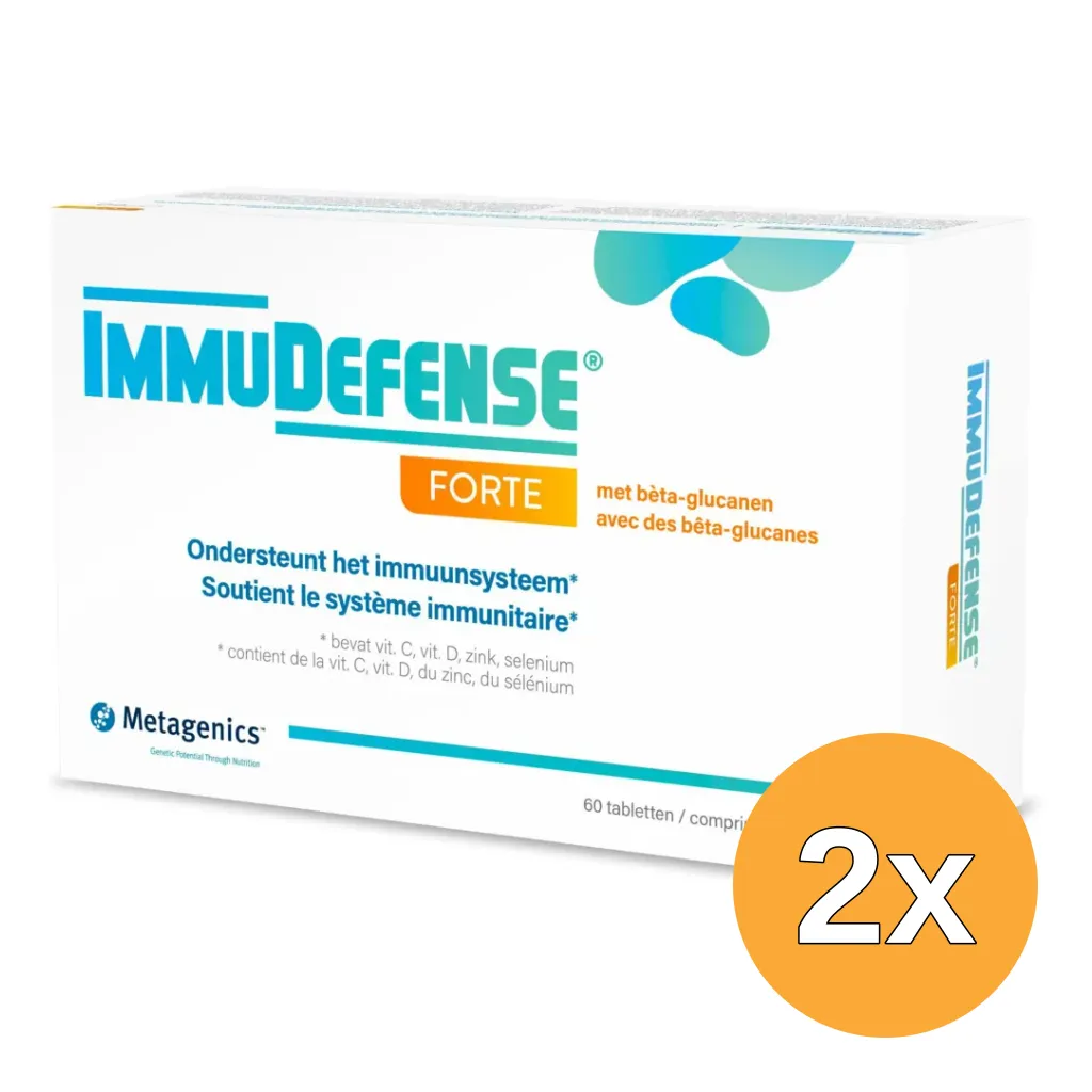 2x Metagenics ImmuDefense Forte NF (60 tabletten)