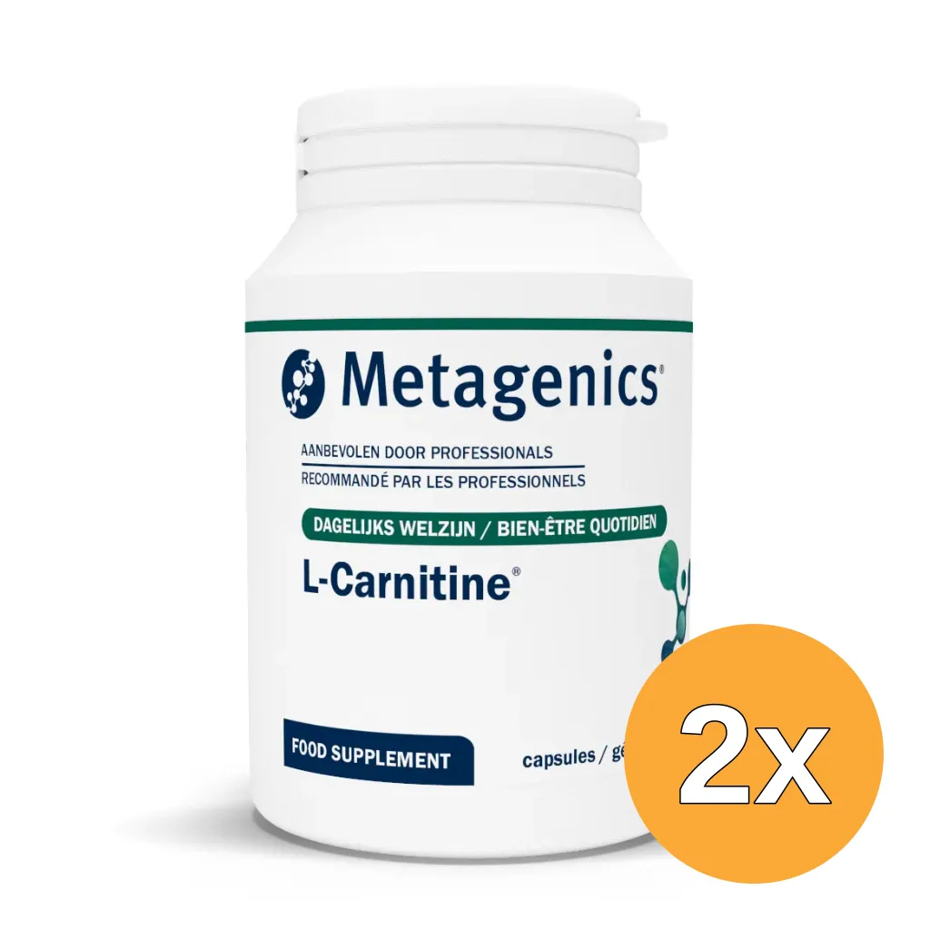 2x Metagenics L Carnitine Vega NF (60 capsules)
