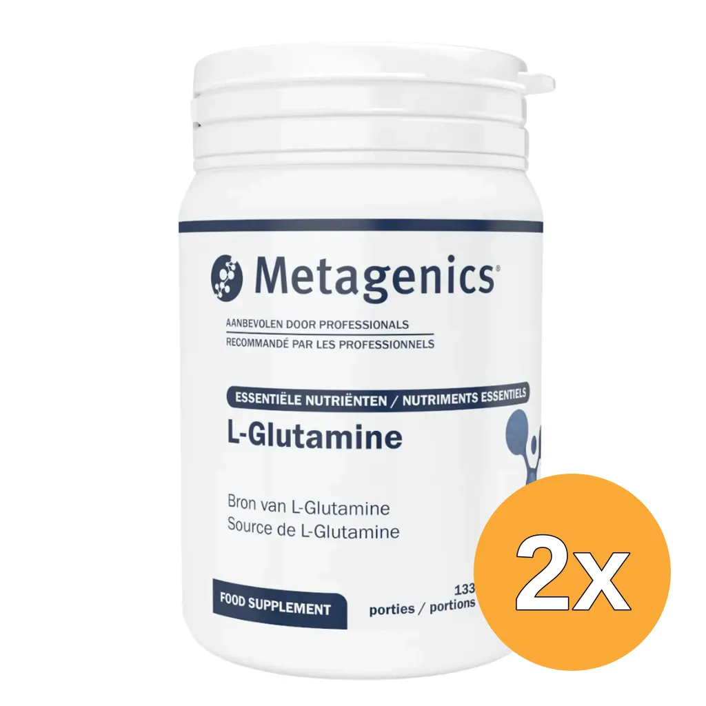 2x Metagenics L-Glutamine (400 gr)