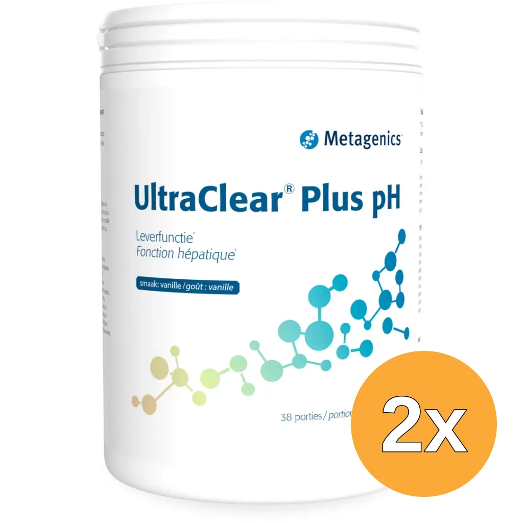 2x Metagenics Ultra Clear Plus Ph Vanille V2 (965 gr)