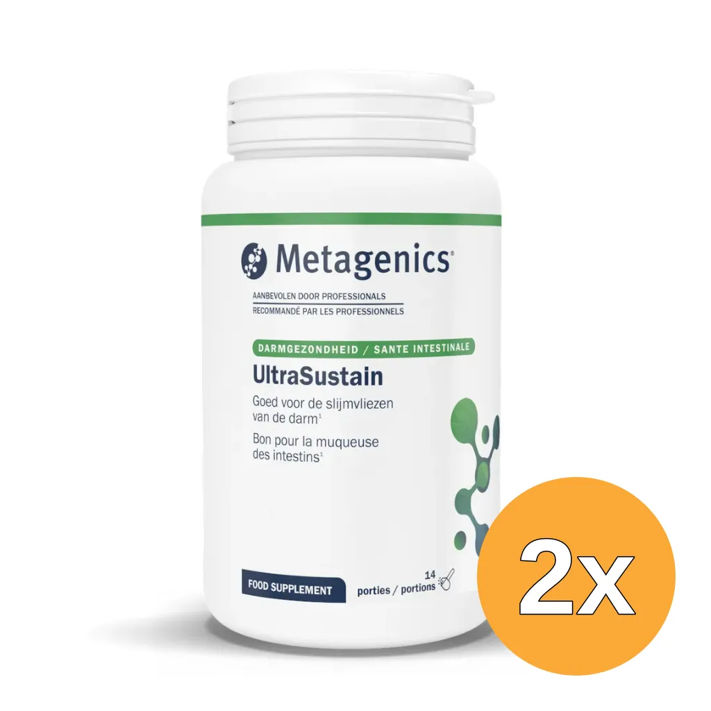 2x Metagenics Ultrasustain 14 Porties (784 gr)