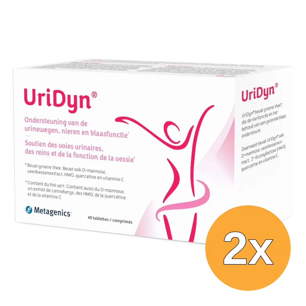 2x Metagenics Uridyn NF (45 tabletten)