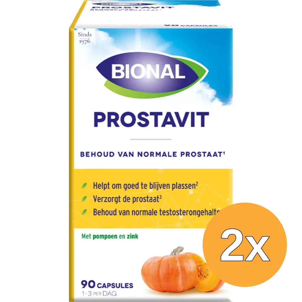 2x Bional Prostavit (90 capsules)