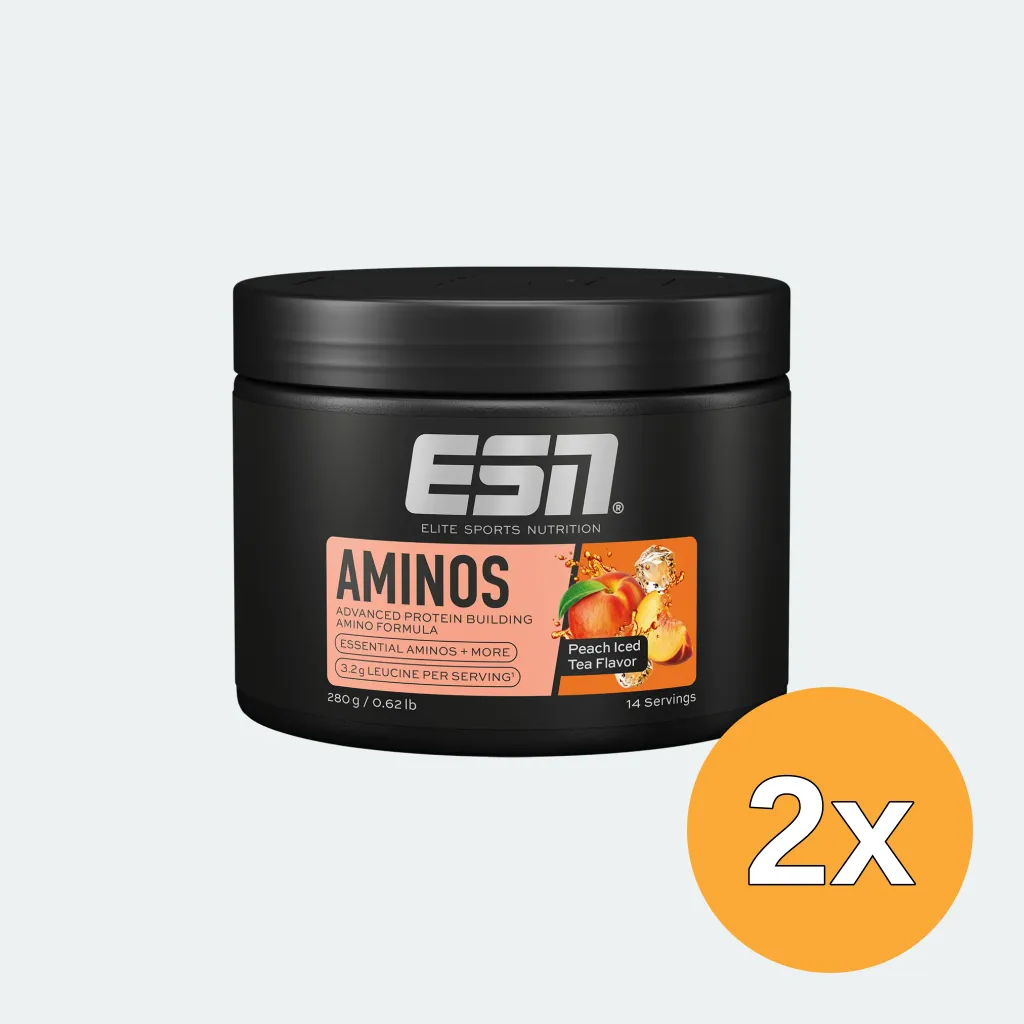 2x ESN Aminos Peach Iced Tea (280 gr)