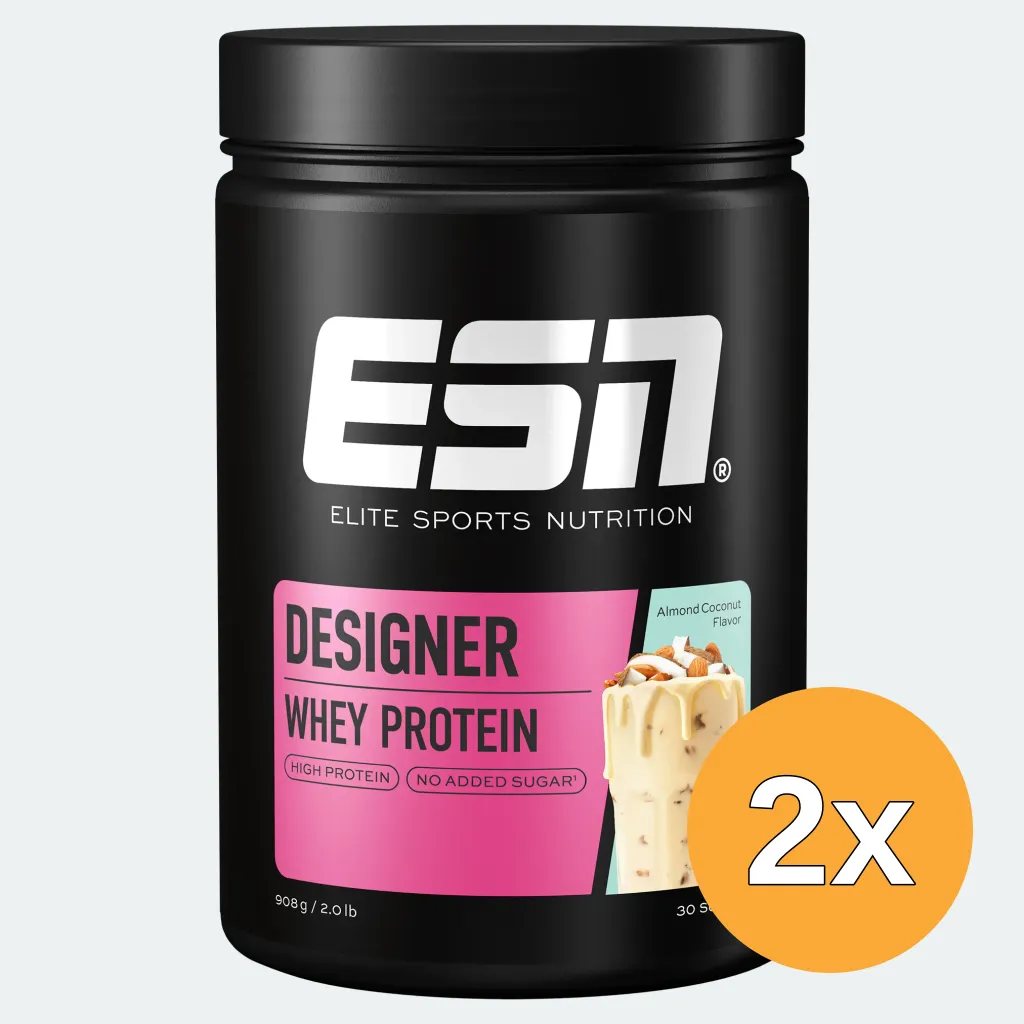 2x ESN Designer Whey Almond Coconut (908 gr)