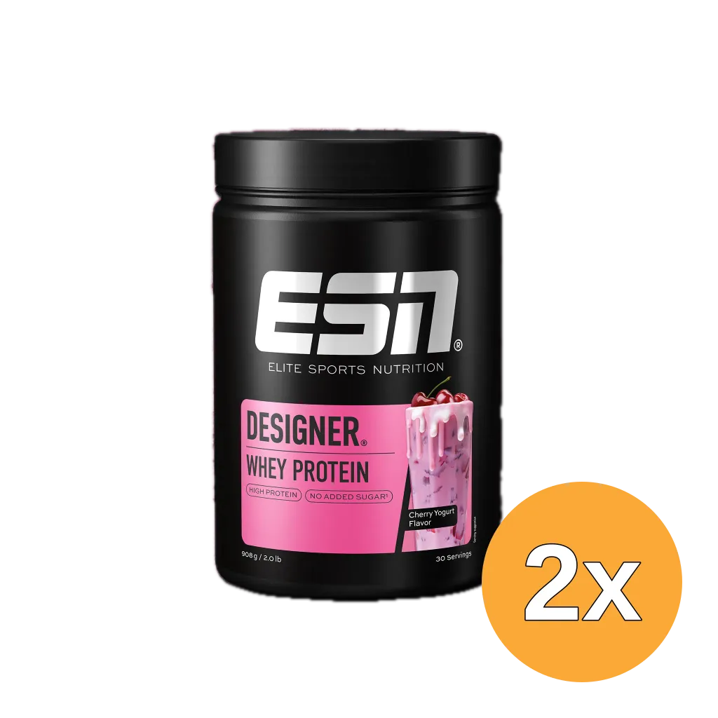 2x ESN Designer Whey Cherry Yogurt (908 gr)