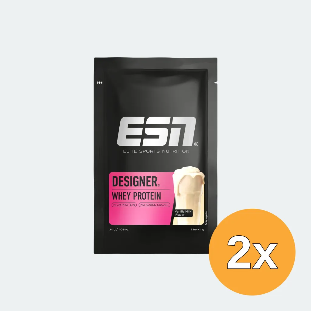 2x ESN Designer Whey Vanilla Milk (30 gr)