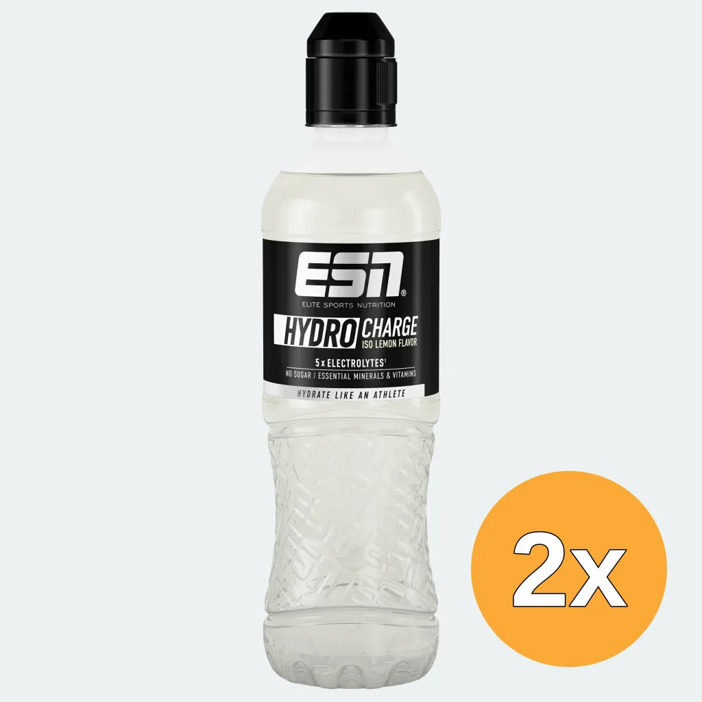 2x ESN HydroCharge Iso Lemon (6 x 500 ml)