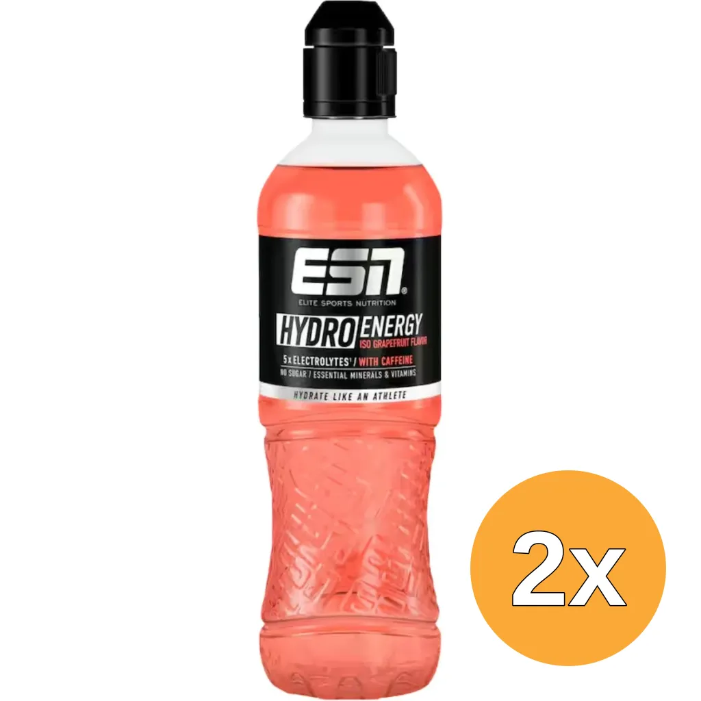 2x ESN HydroEnergy Grapefruit (6 x 500 ml)