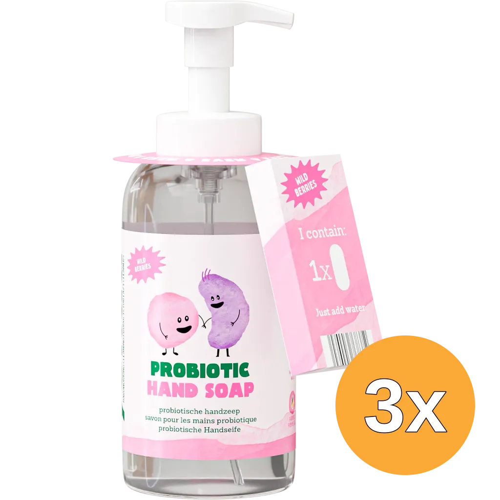 3x Yokuu Handzeep Wild Berries Starterkit (1 set)