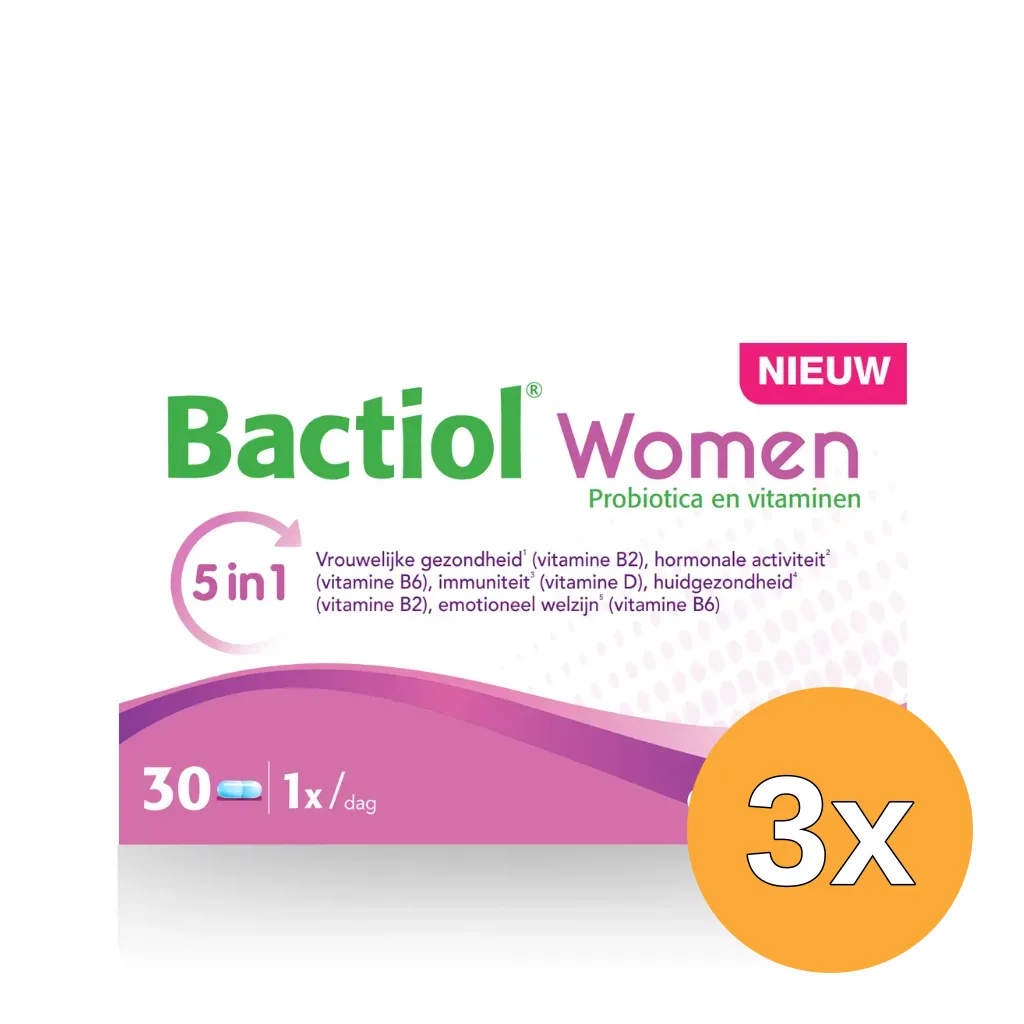 3x Metagenics Bactiol® Women (30 capsules)