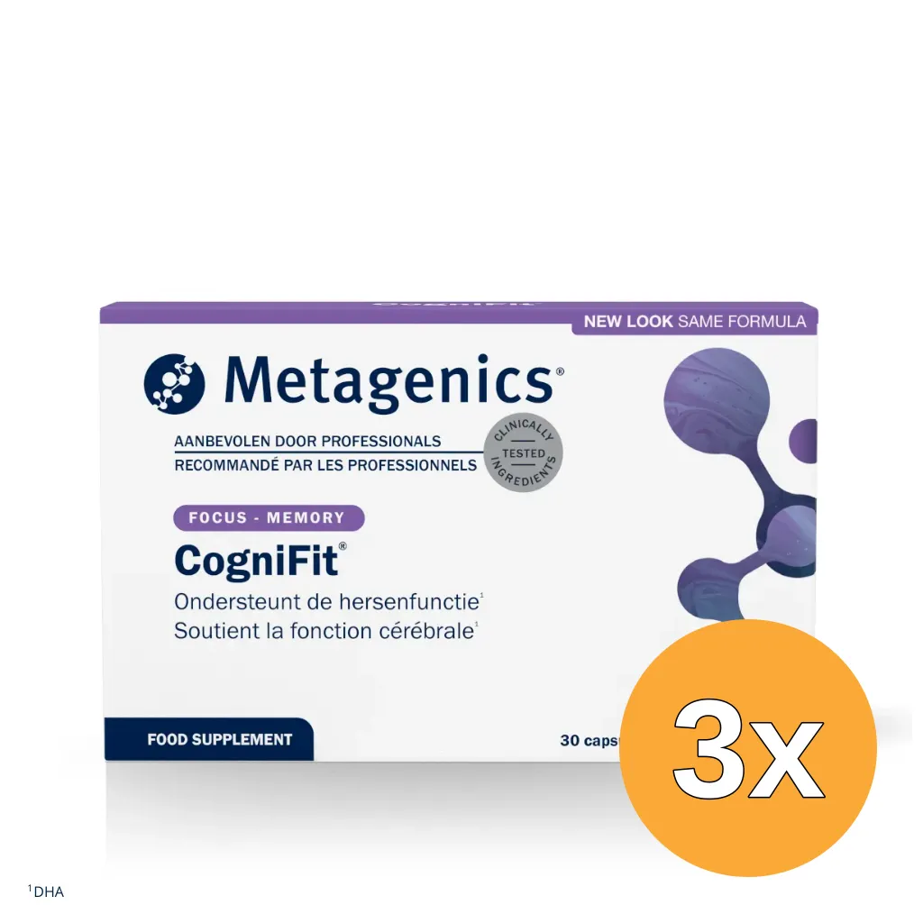 3x Metagenics Cognifit (30 capsules)