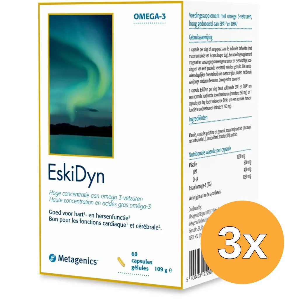 3x Metagenics Eskidyn NF (60 capsules)