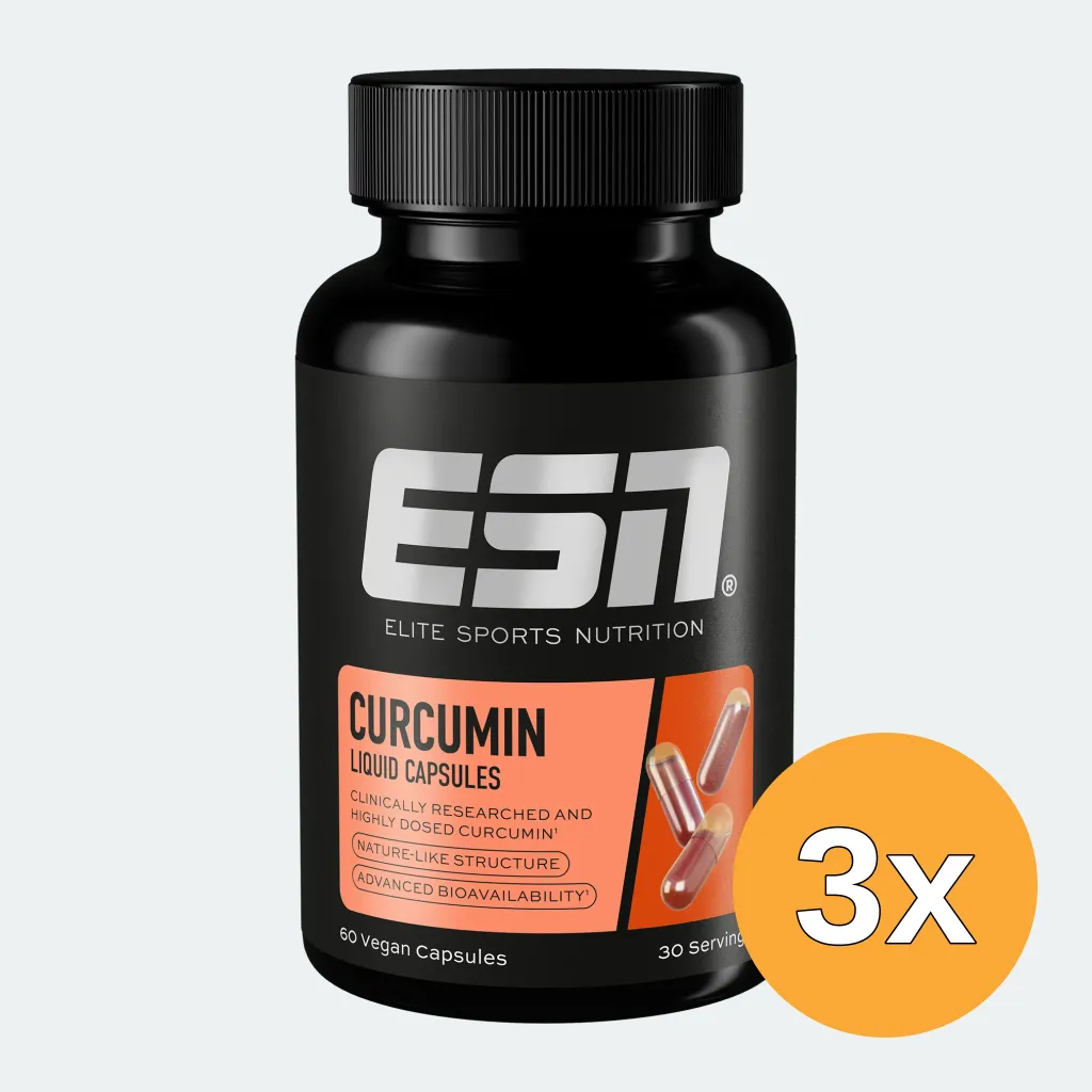 3x ESN Curcumin Liquid Capsules (60 capsules)