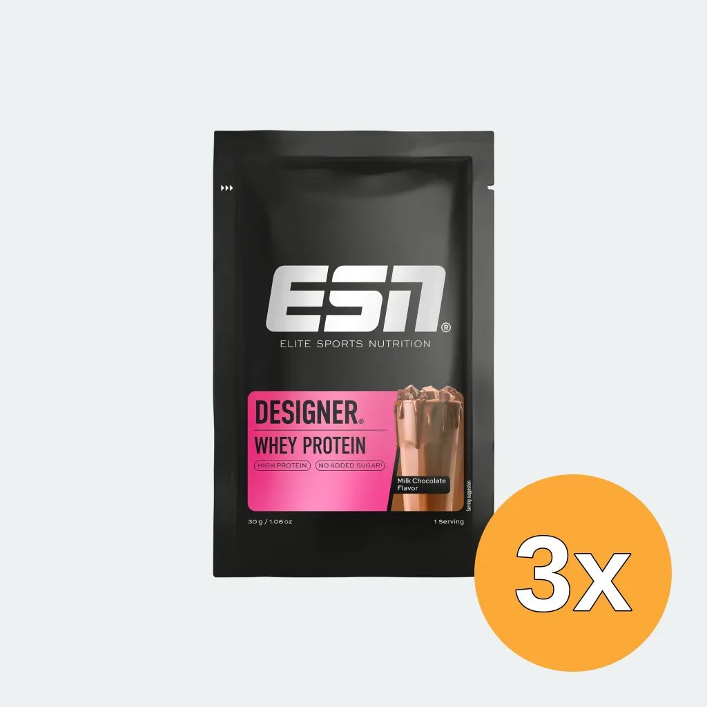 3x ESN Designer Whey Milk Chocolate (30 gr)
