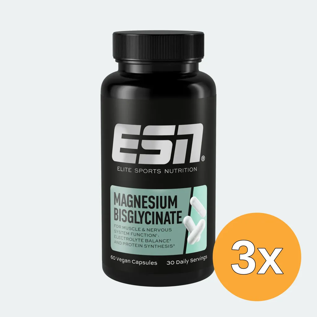 3x ESN Magnesium Caps (60 capsules)