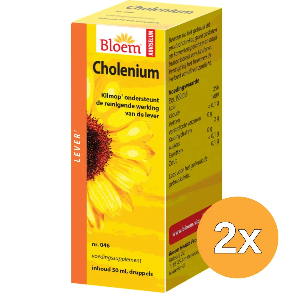 2x Bloem Cholenium (50 ml)