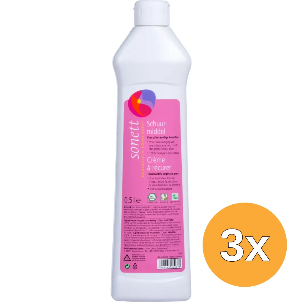 3x Sonett Schuurmiddel (500 ml)