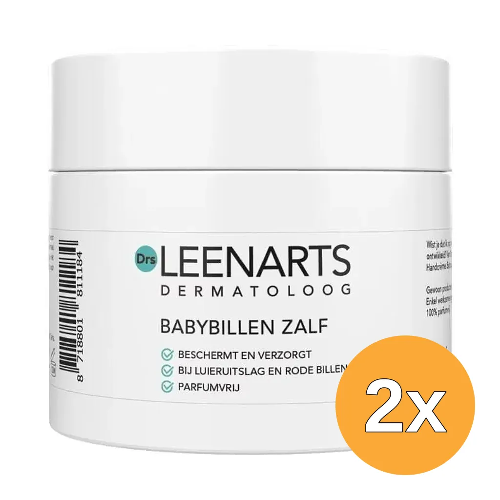 2x Drs Leenarts Babybillen Zalf (125 ml)