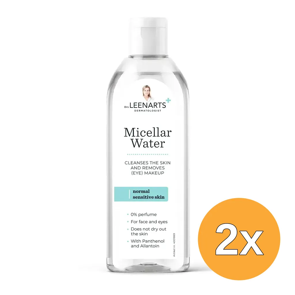 2x Drs Leenarts Micellair Water Normal Sensitive Skin (200 ml)