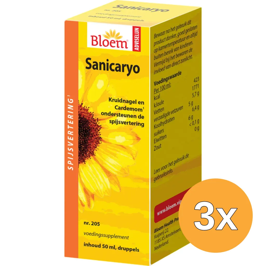 3x Bloem Sanicaryo (50 ml)