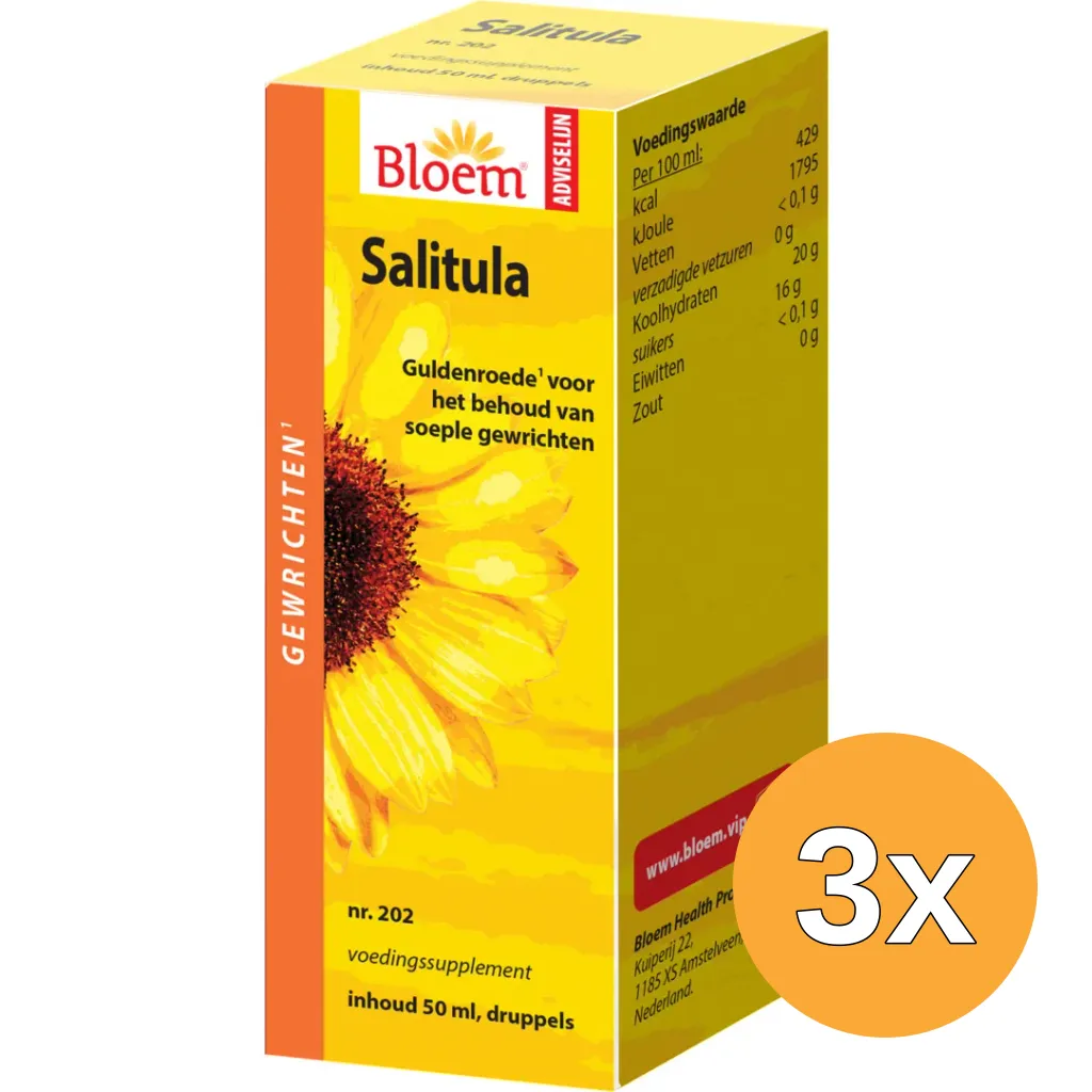 3x Bloem Salitula (50 ml)