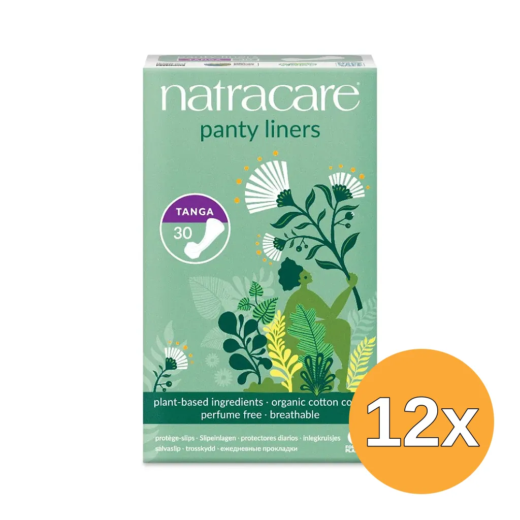 12x Natracare Inlegkruisjes string (30 stuks)