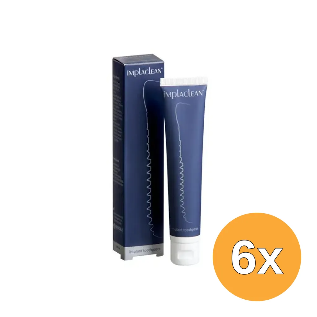 6x Implaclean Tandpasta (50 ml)