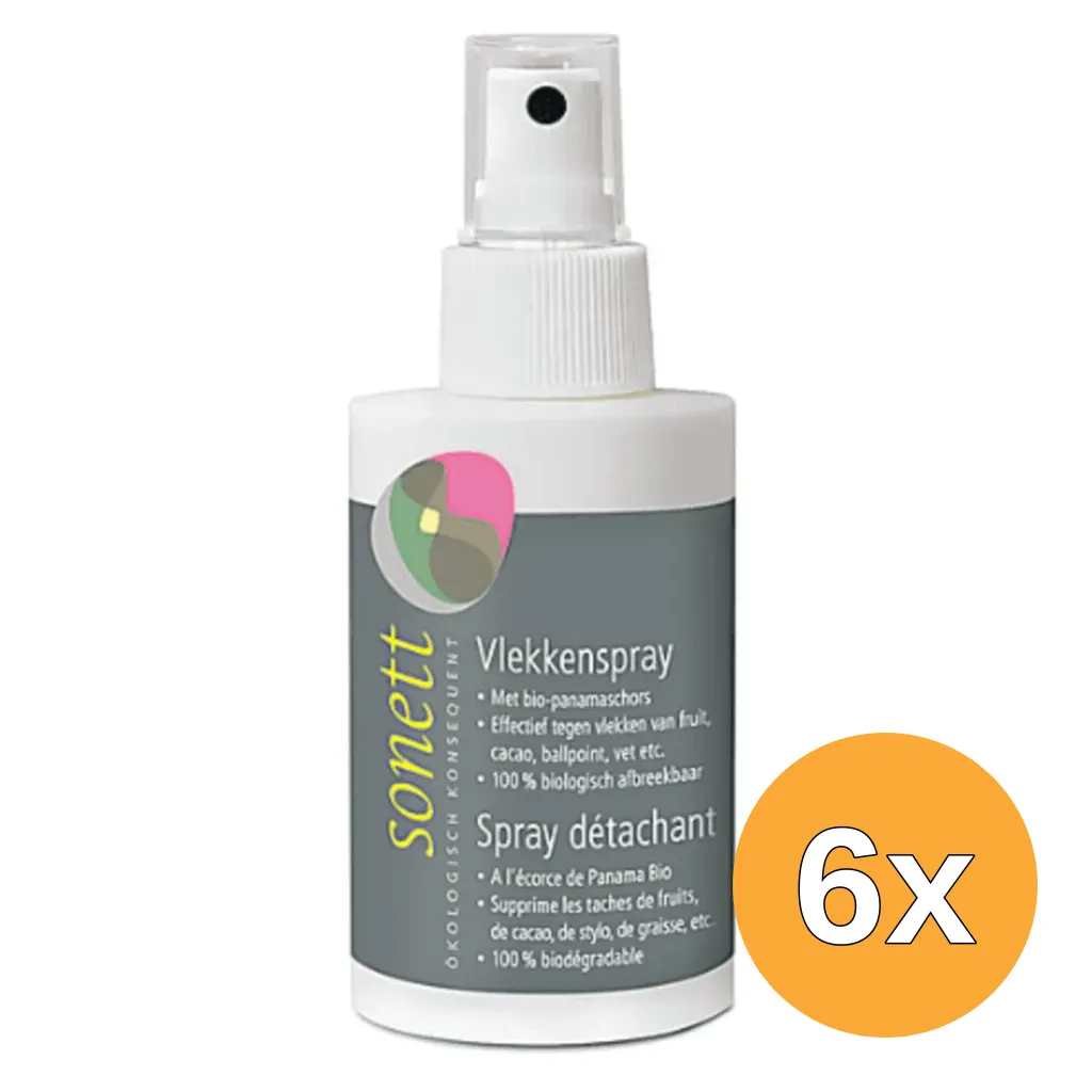 6x Sonett Vlekkenspray Bio (100 ml)