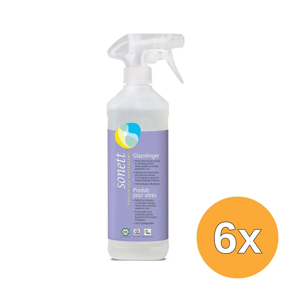 6x Sonett Glasreiniger (500 ml)