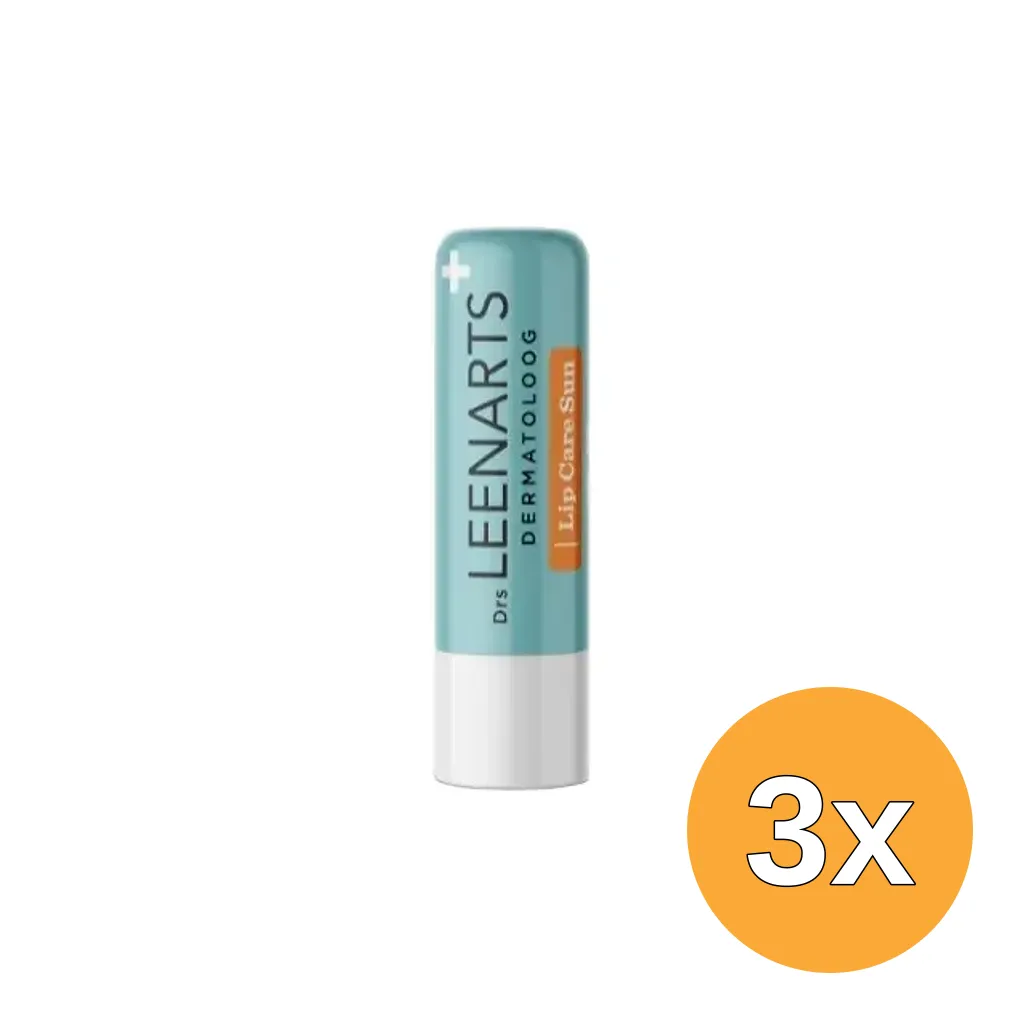 3x Drs Leenarts Lip Care Sun (4,8 gr)