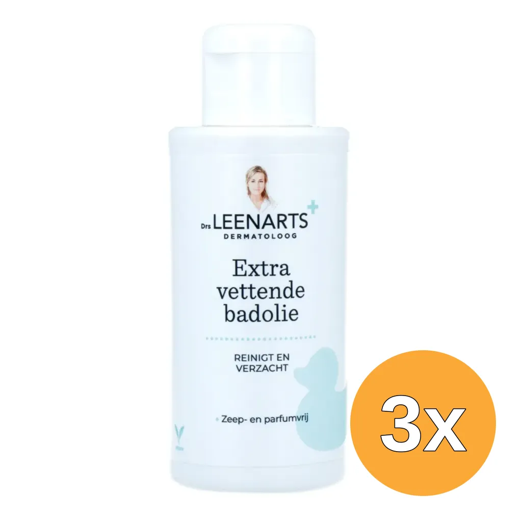 3x Drs Leenarts Extra Vettende Badolie (100 ml)