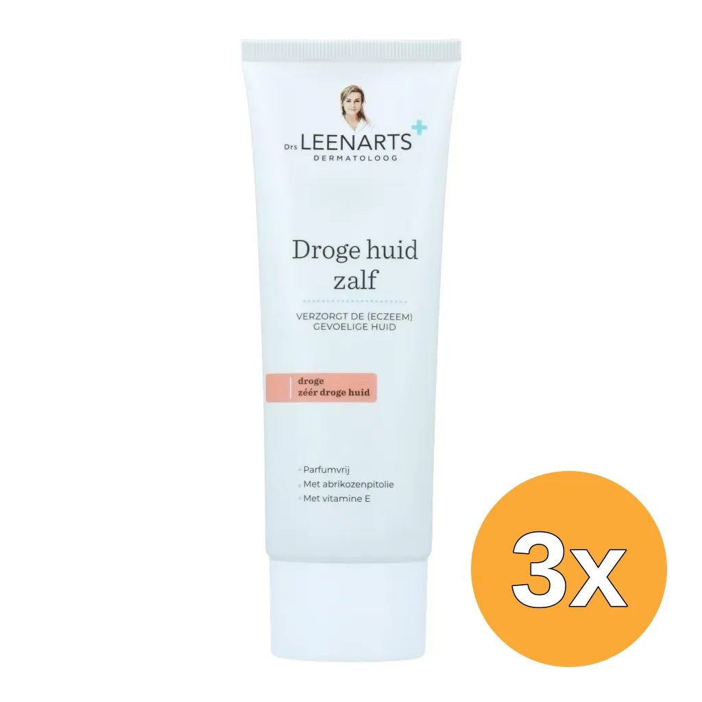 3x Drs Leenarts Droge Huid Zalf (100 ml)