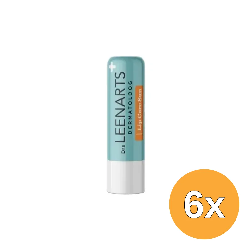 6x Drs Leenarts Lip Care Sun (4,8 gr)